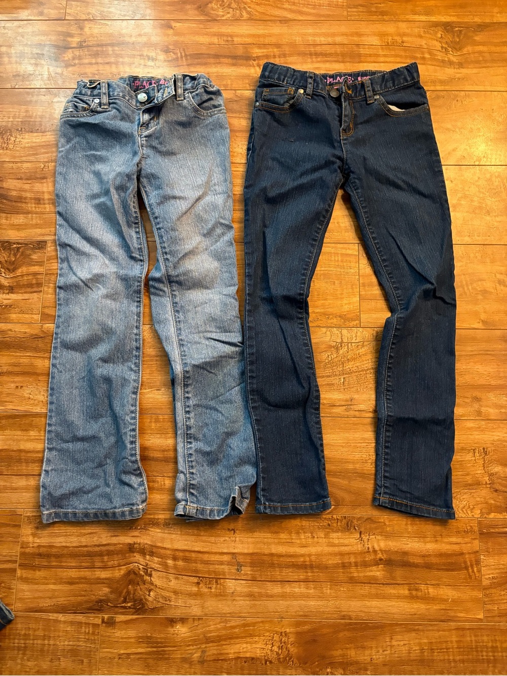Place Girls Denim Jeans Duo - Light Blue & Dark Blue